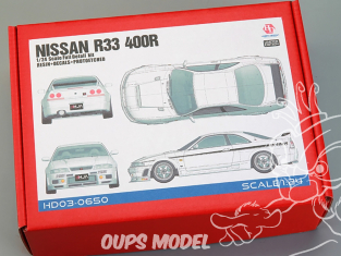 Hobby Design maquette voiture HD03-0650 Nissan R33 400R GT-R Edition Limitée 1/24