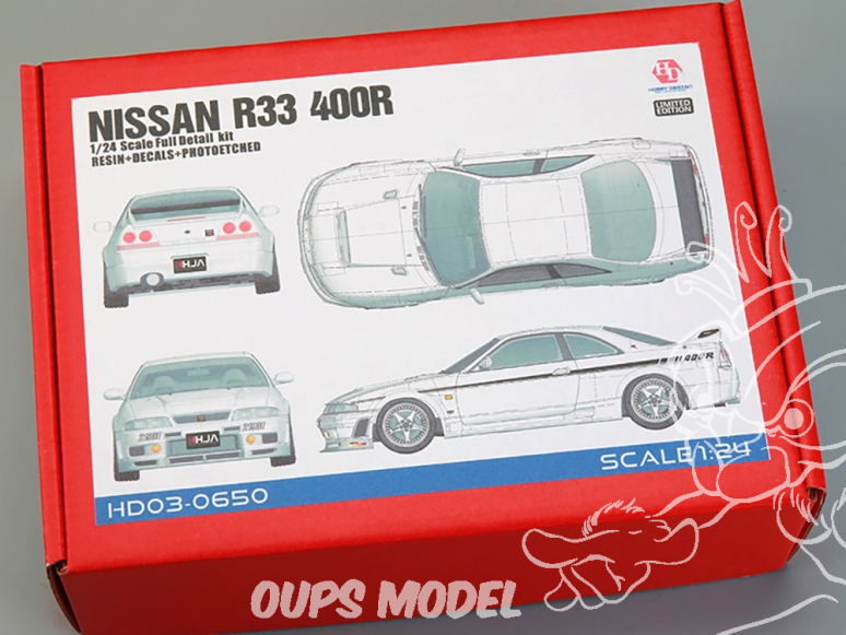 Hobby Design maquette voiture HD03-0650 Nissan R33 400R GT-R Edition Limitée 1/24