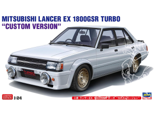 Hasegawa maquette voiture 20740 Mitsubishi Lancer EX 1800GSR Turbo Version personnalisée 1/24