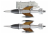 DAS WERK maquette avion DW32002 Messerschmitt P.1101 1/32