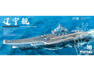 Meng maquettes bateau PS-010 Porte avion Liaoning 1/700