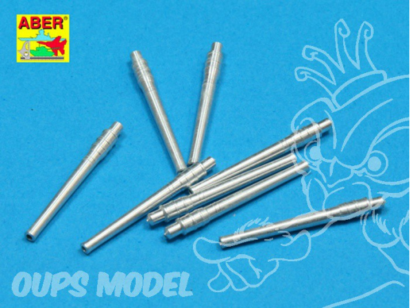 Aber 350L35 Set 8 de futs de canons 356mm L45 Vickers type 41 pour kongo, haruna, hiei, kirishima 1/350