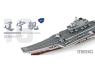 Meng maquettes bateau PS-010S Profitez de l'édition pré-coloré du Porte avion Liaoning 1/700