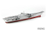 Meng maquettes bateau PS-010S Profitez de l&#039;édition pré-coloré du Porte avion Liaoning 1/700