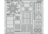 EDUARD photodecoupe avion big72186 TBM-3 Hobby Boss 1/72