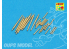 Aber 350L37 Set 8 de futs de canons 127mm L40 type 89 pour navires japonais 1/350