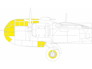 Eduard Express Mask EX1132 Dornier Do 217K TFace Icm 1/48