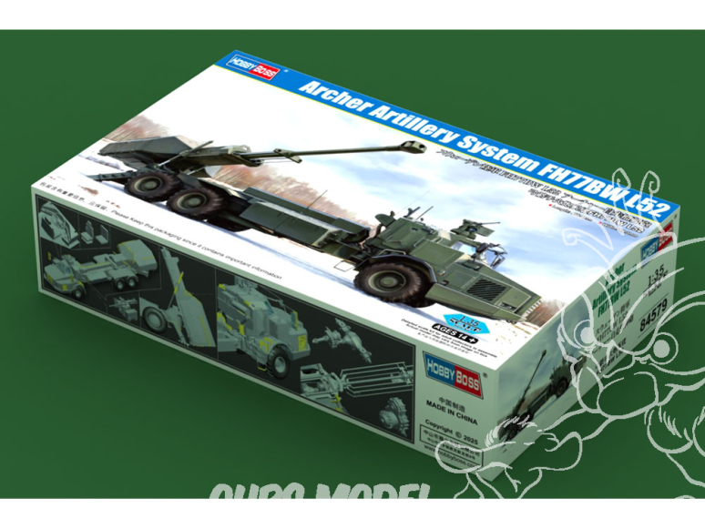 Hobby Boss maquette militaire 84579 Archer Artillery System FH77BW L52 1/35