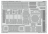 EDUARD photodecoupe avion 491553 Intérieur arrière B-26F Marauder Icm 1/48