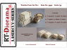 RT-Diorama 35550 Caisses en bois set 1 4 piéces 1/35