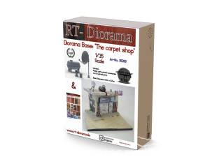 RT-Diorama 35268 La base du diorama Le magasin de tapis 1/35