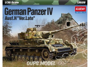 Academy maquette militaire 13432 Pz.KPfw.IV Ausf.H allemand 1/72