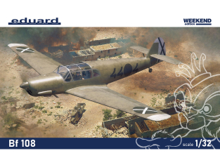 EDUARD maquette avion 3405 Messerschmitt Bf 108 WeekEnd Edition 1/32