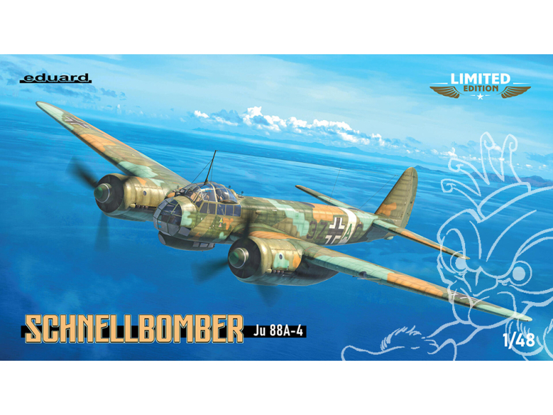 EDUARD maquette avion 11194 Schnellbomber - Junkers Ju 88A-4 Edition Limitée 1/48