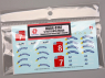 Hobby Design accessoire voiture HD04-0167 Décalcomanies Toyota TS050 Tamiya 24349 1/24