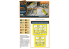 Clear Prop masques peinture CPA48103 recto-verso DHC-2 Beaver sur papier kabuki jaune kit Dora 1/48