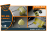 Clear Prop masques peinture CPA48096 double face UH-60A, MH-60L papier kabuki jaune kit ICM 1/48