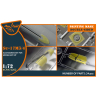 Clear Prop masque peinture CPA72202 Double Pour Su17M3/4 papier kabuki jaune kits Modelsvit 1/72