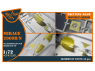 Clear Prop masque peinture CPA72201 Double Pour Mirage 2000B/N papier kabuki jaune kits Modelsvit 1/72