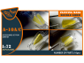 Clear Prop masque peinture CPA72200 Double Pour A-10A/C papier kabuki jaune kits GWH 1/72