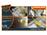 Clear Prop masque peinture CPA72199 Double Pour Mosquito B.XVI/PRXVI papier kabuki jaune kits Airfix1/72