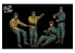 Border model maquette bateau BR-007 Equipage char U.S. WWII 1/35