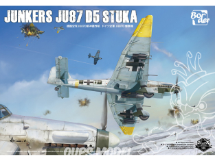 Border model maquette avion BF-012 Junkers Ju87 D5 Stuka 1/35