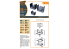Clear Prop kit d&#039;amelioration avion CPA72168 Couvercles de train d&#039;atterrissage F-86A pour kits CP 1/72