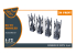 Clear Prop kit d&#039;amelioration militaire CPA72177 RS-2U/US 4 pièces utilisé sur les avions suivants voir fiche produit 1/72