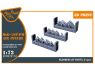 Clear Prop kit d'amelioration avion CPA72172 Prise d'air MiG-19P/PM pour kits CP 1/72