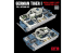 Rye Field Model maquette militaire 5141 Set intérieur Tigre I Pz.Kpfw.VI Ausf.E Initial / Early / Middle / Late Production 1/35