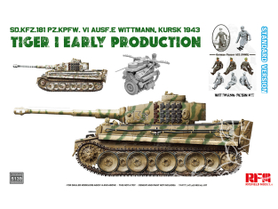 Rye Field Model maquette militaire 5139 Tigre I Early Production Standard Version 1/35