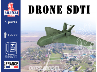 Hachecka Prints maquette Drone SDTI 1/48