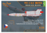 Clear Prop maquette avion CP3506 Tu-143 Reys television reconnaissance 1/35