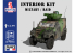 Hachecka Prints Kit d&#039;amélioration Kit intéieur Panhard PVP militaire 1/35