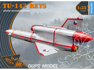 Clear Prop maquette avion CP3505 Tu-143 Reys photo reconnaissance ADVANCED KIT 1/35