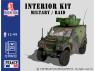 Hachecka Prints Kit d'amélioration Kit intéieur Panhard PVP RAID / BRI 1/35