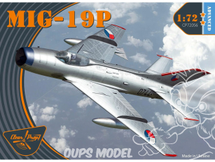 Clear Prop maquette avion CP72056 MiG-19P ADVANCED KIT 1/72
