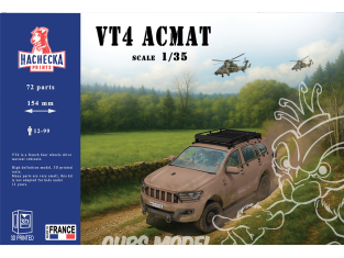 Hachecka Prints maquette militaire ACMAT VT4 1/35