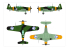 Dora Wings maquette avion DW48057 Morane-Saulnier MS 406.C1 As finlandais 1/48