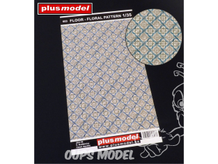 Plus Model 603 Sol motif floral 1/35