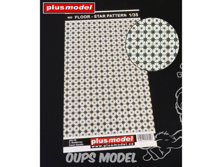 Plus Model 602 Sol motif en étoile 1/35