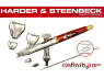 Harder & Steenbeck AEROGRAPHE 122233 INFINITY CRplus 2024 CRplus 2in1 0,25mm + 0,44mm Titanium