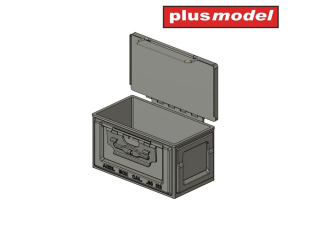 Plus Model Diorama DP3071 Boîtes pour munitions de 12,7 mm 1/35