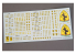 Hobby Design accessoire voiture HD04-0187 Décalcomanies Logos Ferrari (A) 1/24