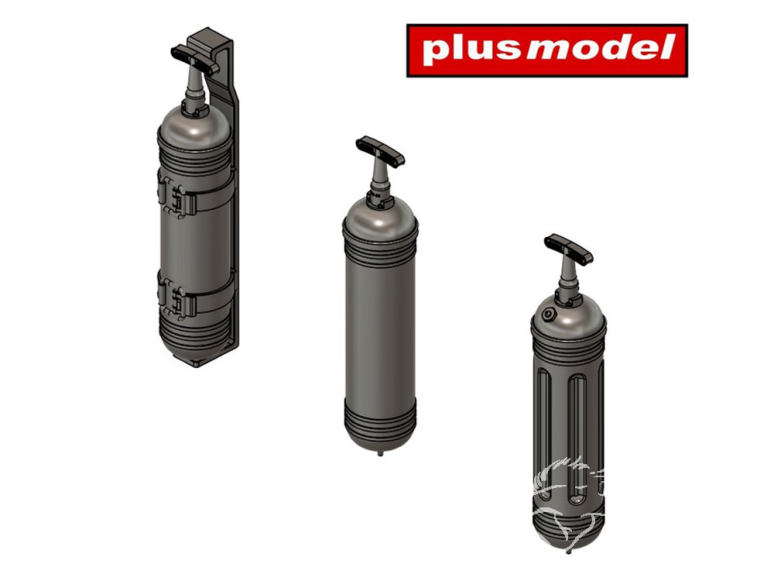 Plus Model Dp3066 Extincteurs américains 1/35