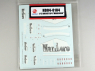 Hobby Design accessoire moto HD04-0184 Décalcomanies Ducati GP4 Marlboro 1/12
