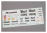 Hobby Design accessoire voiture HD04-0178 Décalcomanies logos Marlboro McLaren Senna Tamiya 1/24