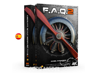 Ak Interactive livre AK645 F.A.Q. 2 AIRCRAFT SCALE MODELING por DANIEL ZAMARBIDE en Espagnol