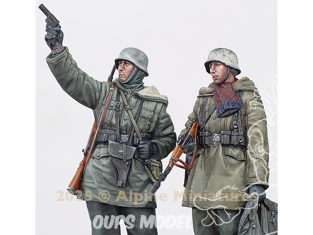 Alpine figurine 35326 renadiers WSS à Kharkov Set (2 figurines) 1/35